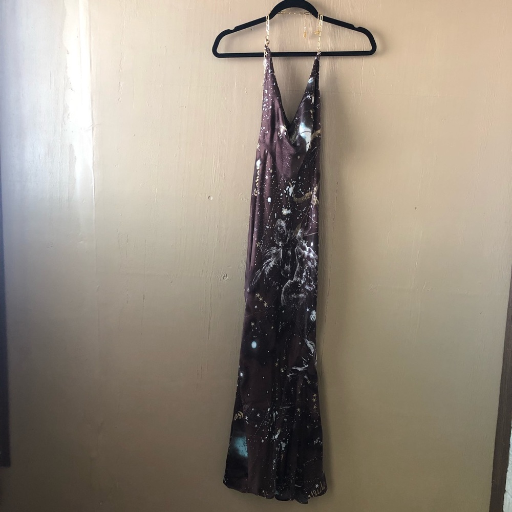 Rare 90s Roberto Cavalli Backless Dress